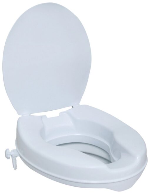 Rialzo sedile WC con coperchio 100 mm|Rialzo sedile WC con coperchio 100 mm