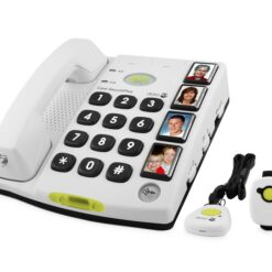 Doro Secure 347 - Telefono di facile utilizzo con funzione telesoccorso