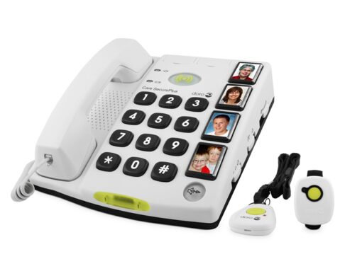 Doro Secure 347 - Telefono di facile utilizzo con funzione telesoccorso