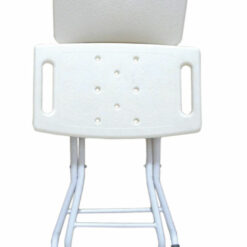 Sedia da doccia con schienale - pieghevole