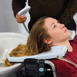 Vassoio lavatesta portatile - bianco