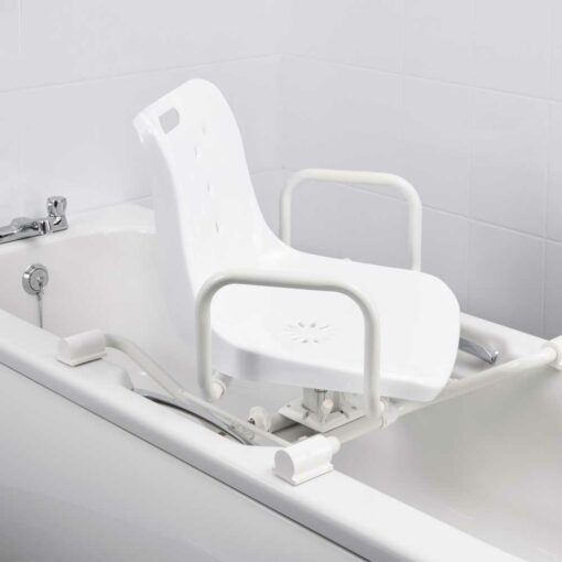 Sedile girevole per vasca da bagno - larghezza regolabile