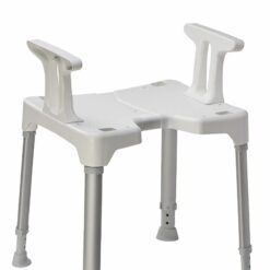 Sgabello con braccioli