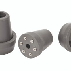 Gastrock Puntale per bastone da passeggio, capsula con punte in acciaio e protezione 18 mm