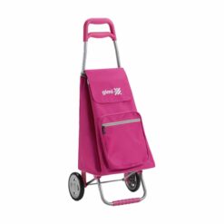 GIMI Argo Portaspesa, Carrello Spesa Richiudibile, fucsia