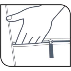 GIMI Ideal Portaspesa, Carrello Spesa tasca zip 1200x1200