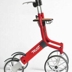 Let's go out rollator - rosso