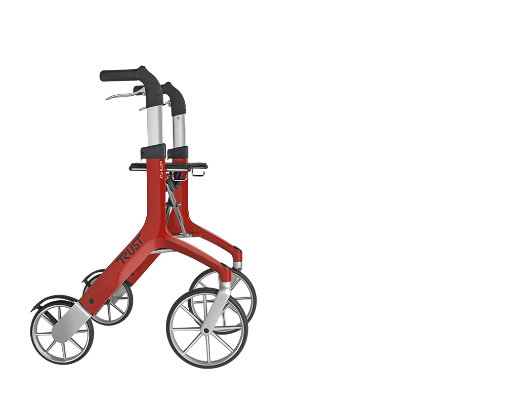 Trust Care Let's Fly Rosso