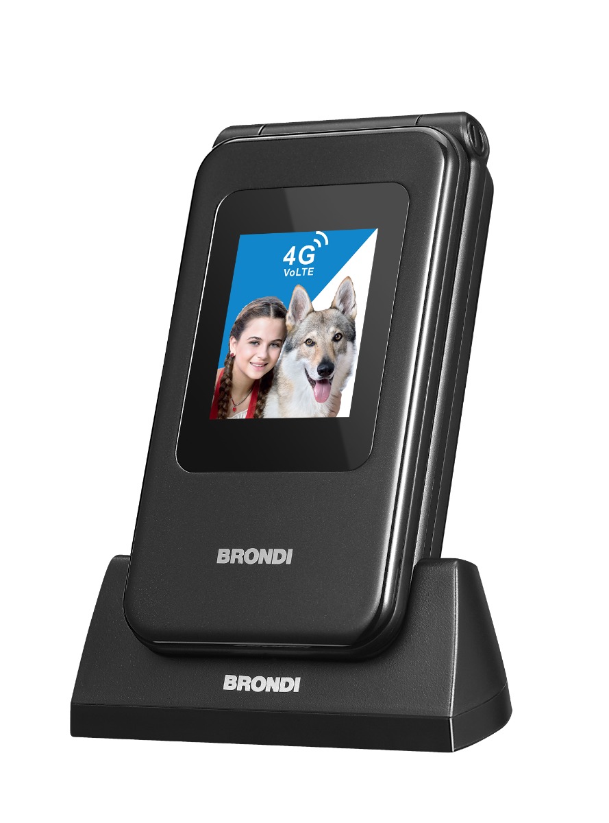 Brondi Amico Speciale 4G, cellulare a conchiglia con 4G