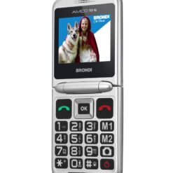 Brondi Amico Tuo 4G, cellulare a conchiglia per anziani