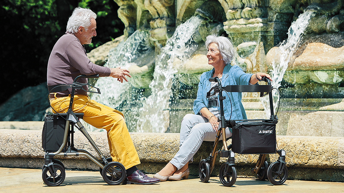Deambulatori rollator Dietz