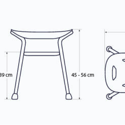 TrustCare Let's Sing sgabello per doccia