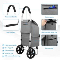 mfavour-Carrello Portaspesa pieghevole, caratteristiche