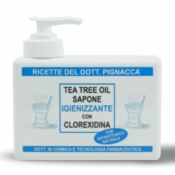 Pilogen Tea Tree Oil Sapone Igienizzante con Clorexidina - 250 ml